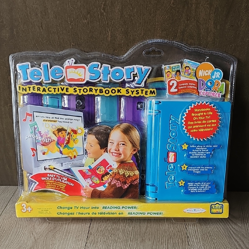 2006 Nick Jr Dora Tele‎ Story Interactive Story Book System, New